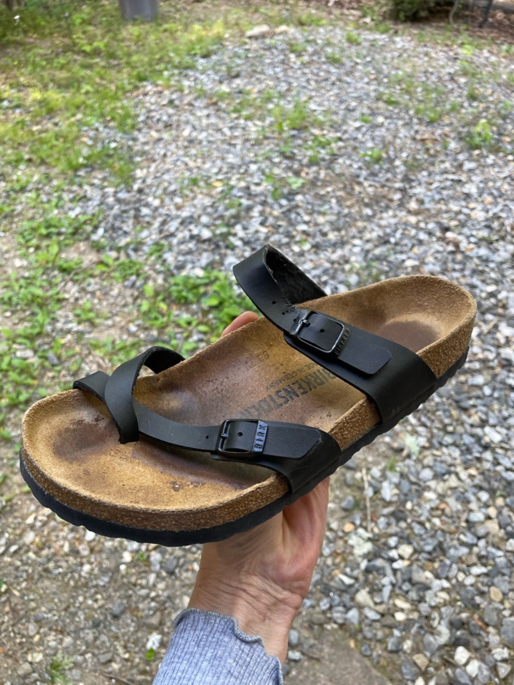 Birkenstock Mayari Black Sandals Size 40